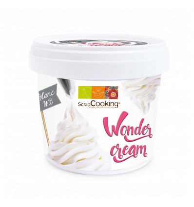 SCRAPCOOKING Wonder cream 150g - wit