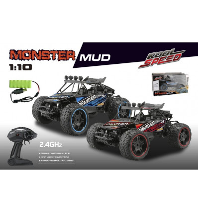 Monster mud R/C Rally Panther 10089416 (incl. batt. 1x 7.2V)