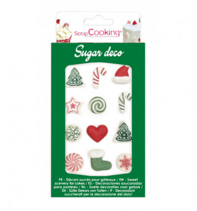 SCRAPCOOKING Suiker decoratie - kerst
