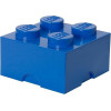 LEGO Brick 4 opbergbox - 25x25x18cm 6L - blauw