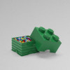 LEGO Brick 4 opbergbox - 25x25x18cm 6L - groen