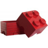 LEGO Brick 4 opbergbox - 25x25x18cm 6L - rood