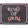 Sign - King of grill - 35x26cm