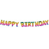 VERJAARDAG - Folieballonslinger 'Happy Birthday' 8m