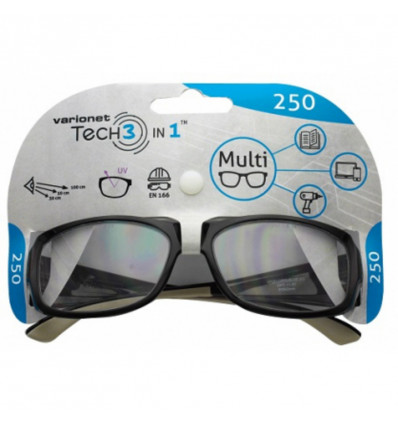 VARIONET Optische bril 3in1 - 100 Leesbril