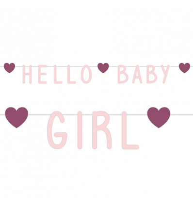 JEP! Letterslinger "HELLO BABY GIRL"