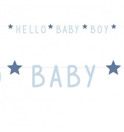 JEP! Letterslinger "HELLO BABY BOY"