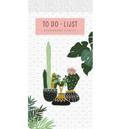 To do-lijst - houseplants