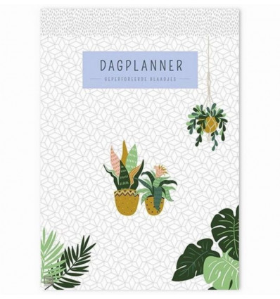 Dagplanner - houseplants