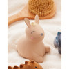 NOUKIES Pili badspeeltje uit natuurlijk rubber m/ rammelaar- konijn beige TU UC