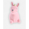 NOUKIES Pili badspeeltje uit natuurlijk rubber m/ rammelaar - konijn roze TU UC