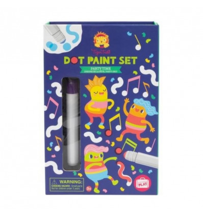 Tiger Tribe dot paint set - Party time