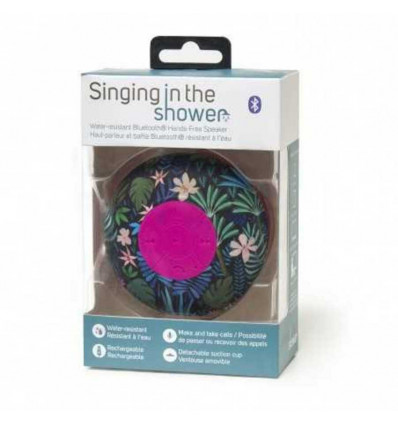 LEGAMI Singing in the shower - Bluetooth box - floral