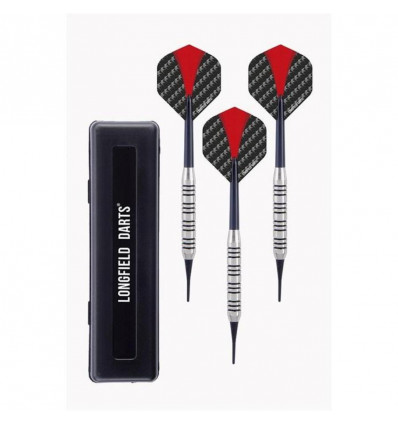 LONGFIELD Darts nickelsilver set, softip darts 10003881