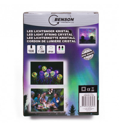 ARROW TECH Lichtsnoer LED IP44 7.5M - 10dlg