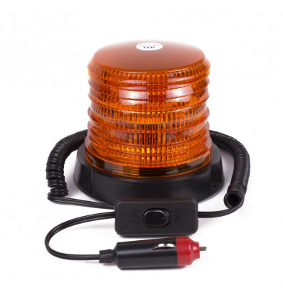 LED Zwaailamp oranje - 12V zwaailicht oranje waarschuwingslamp aansteker