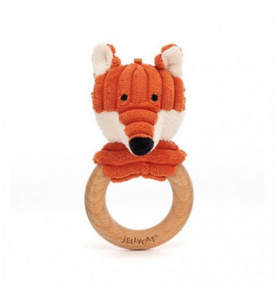 JELLYCAT ring hout - baby vos