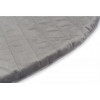 NOBODINOZ Kilimanjaro tapijt rond- 105cm- slate grey