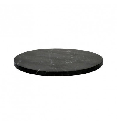 Pomax CARRARA tafelblad - 45x1.5cm - zwart marmer