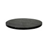 Pomax CARRARA tafelblad - 45x1.5cm - zwart marmer