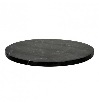Pomax CARRARA tafelblad - 55x1.5cm - zwart marmer