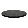 Pomax CARRARA tafelblad - 55x1.5cm - zwart marmer