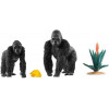 SCHLEICH Wild Life - Etende gorilla's
