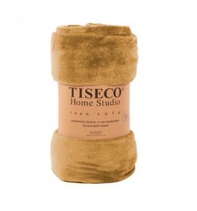 TISECO Plaid COSY microflannel - 150x200cm - indiantan