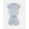 NOUKIES BIO 2-delige pyjama jersey - grijs - 5 jaar