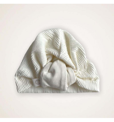 COCO&PINE Off white- Muts turban newborn