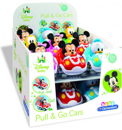 CLEMENTONI Disney - Pull & go auto