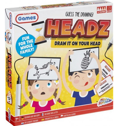 GRAFIX - HEADZ (teken het op je hoofd)