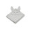 LIEWOOD Augusta badcape - konijn dumbo grey