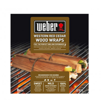 WEBER - Wood wraps Western red cedar
