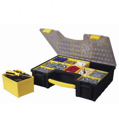 STANLEY Organizer Pro 8vaks koffer 42,3x33,4x10,5cm / 8 uitneemb. vakjes