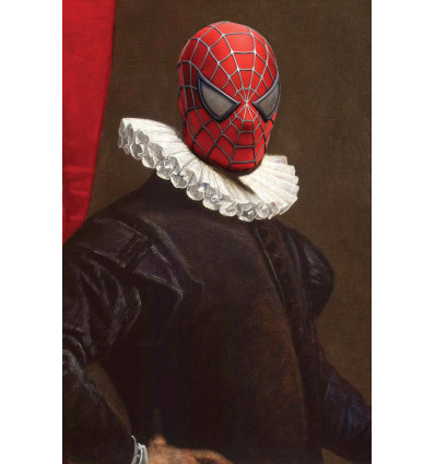 Poster portret Spiderman - 40x60cm