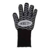 Boretti BBQ handschoen zwart 21x26x8cm voorzien van non-slip profiel extra grip