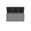 PRIMO Kussenbox 490L - 146.4x61x64.4cm - grijs/zwart - kussenkist