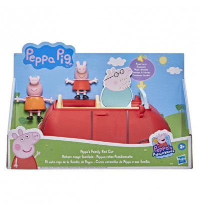 PEPPA PIG - Peppa's rode familie auto 05183741HAS