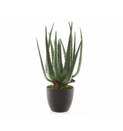 Aloe Vera in pot 40cm - groen kunstplant