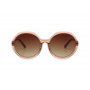 Ikki AKI zonnebril - transparant roze/ gradient bruin nr.35 blauw