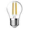 LED lamp G45 FIL Clear - 6.3W 806LM E27 2700K