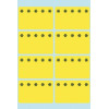 HERMA Etiketten diepvries 26x40mm - 48st geel