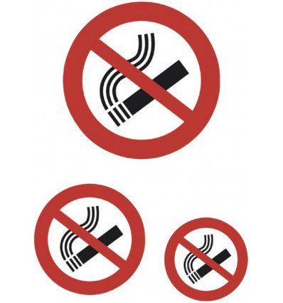 HERMA Etiketten 'niet roken' - 3st