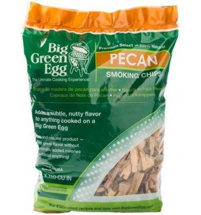 BIG GREEN EGG houtsnippers - pecan