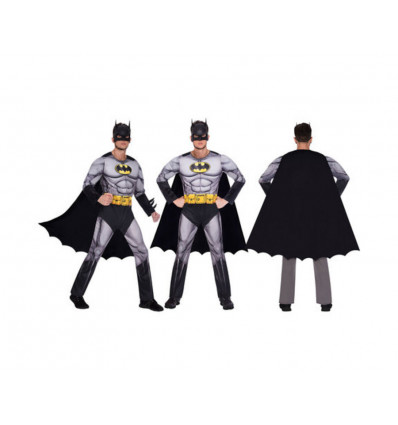 BATMAN Classic verkleedkledij M jumpsuit/cape/masker