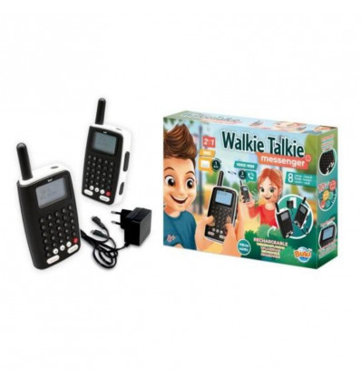 BUKI Walkie talkie - messenger vanaf 8Jr walktietalkie oplaadbaar