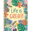 Life is great! Spiraalboek gelijnd