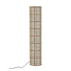 Pomax KHONG vloerlamp - 25x120cm- bamboe/ linnen