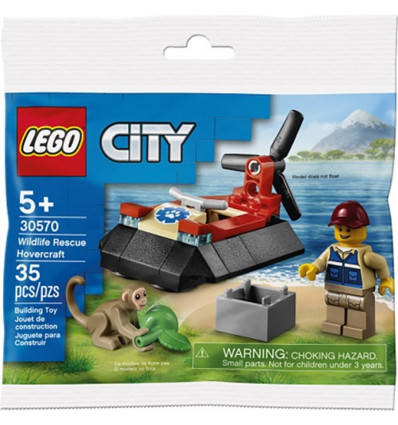 LEGO City 30570 Wildlife rescue hovercraft